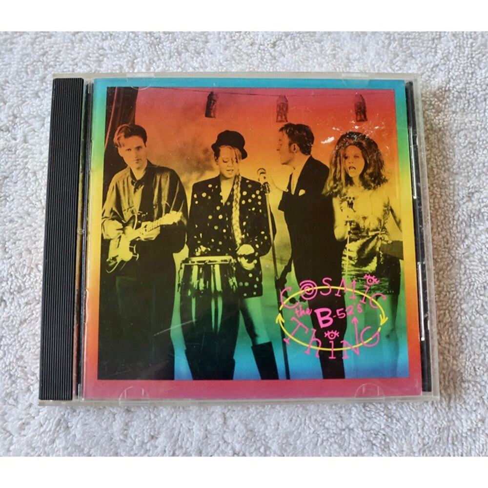 The B-52's – Cosmic Thing CD 1989 New Wave Alt Rock Reprise W2 25854